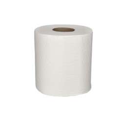 Papel secamanos bunzl greensource 2 capas celulosa blanca 200 mm x 150 mt paquete de 6 rollos