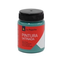Pintura latex la pajarita satinada l-39 bote 35 ml verde jade