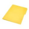Subcarpeta cartulina liderpapel folio pestaña superior 240g/m2 amarillo