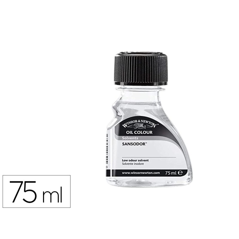 Diluyente winsor&newton sansodor para oleo inodoro bote de 75 ml Diluyente winsor&newton sansodor para oleo inodoro bote de 75 ml