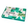 Cartulina liderpapel a4 180g/m2 crema paquete de 255 hojas en carpeta dossier transparente con cierre velcro
