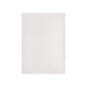Cartulina liderpapel a4 180g/m2 blanco paquete de 255 hojas en carpeta dossier transparente con cierre velcro