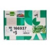 Cartulina liderpapel a4 180g/m2 blanco paquete de 255 hojas en carpeta dossier transparente con cierre velcro