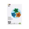 Cartulina liderpapel 50x65 cm 180g/m2 10 colores surtidos paquete de 10 hojas
