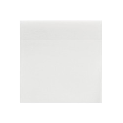 Bloc de notas adhesivas quita y pon q-connect 76x76 mm removible plastico translucido blanco 50 hojas