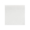 Bloc de notas adhesivas quita y pon q-connect 76x76 mm removible plastico translucido blanco 50 hojas