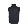 Chaleco deltaplus multibolsillos con cremallera y mangas desmontables 80% poliester 20% algodon talla l
