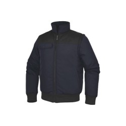 Chaleco deltaplus multibolsillos con cremallera y mangas desmontables 80% poliester 20% algodon talla