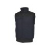 Chaleco deltaplus multibolsillos con cremallera y mangas desmontables 80% poliester 20% algodon talla