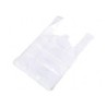 Bolsa camiseta reciclada 70% blanca 50 mc 35x50 cm apta legislacion de bolsas 2021