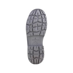 Botas deltaplus de seguridad piel crupon pigmentada suela pu bi-densidad color negro talla 47