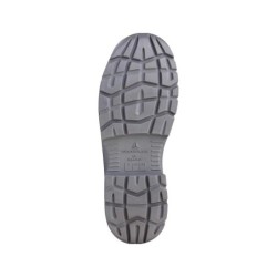 Zapatos de seguridad deltaplus piel crupon pigmentada suela pu bi densidad color negro talla 42