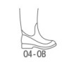 Botas deltaplus de seguridad stone pvc verde suela de tacos talla 44