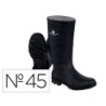 Botas deltaplus de seguridad stone pvc negro suela de tacos talla 45