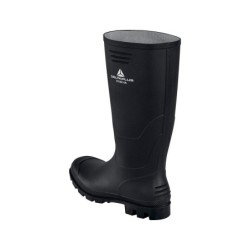 Botas deltaplus de seguridad stone pvc negro suela de tacos talla 45