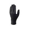 Guantes de nitrilo deltaplus no empolvado desechable talla 10 color negro caja de 100 unidades