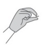 Guantes de nitrilo deltaplus no empolvado desechable talla 10 color negro caja de 100 unidades