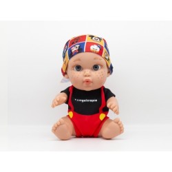 Muñeco baby pelon disney super solidario expositor de 12 unidades surtidas