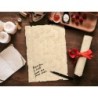 Papel pergamino liderpapel din a4 con bordes 180 gr color crema paquete de 50 hojas