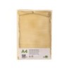 Papel pergamino liderpapel din a4 diploma 180 gr paquete de 50 hojas