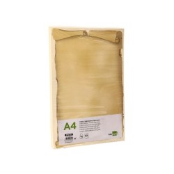 Papel pergamino liderpapel din a4 diploma 180 gr paquete de 50 hojas