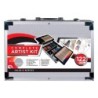 Maletin de pinturas daler rowney metalico 122 piezas 347x94x240 mm