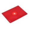 Libreta antartik a5 plus cosida 48 hojas 90g/m2 rayado horizontal con margen 6 colores surtidos