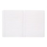 Libreta antartik a5 plus cosida 48 hojas 90g/m2 rayado horizontal con margen 6 colores surtidos