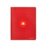 Libreta antartik a5 plus cosida 48 hojas 90g/m2 cuadro 4mm con margen 6 colores surtidos