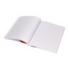 Libreta antartik a5 plus cosida 48 hojas 90g/m2 cuadro 4mm con margen 6 colores surtidos