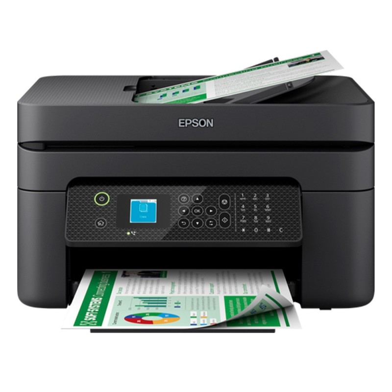 Equipo multifuncion epson work force wf-2930dwf wifi tinta 10 ppm bandeja 100 hojas escaner copiadora Equipo multifuncion epson work force wf-2930dwf wifi tinta 10 ppm bandeja 100 hojas escaner copiadora