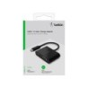 Adaptador belkin avc001btbk usb-c a vga  carga color negro