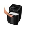 Destructora de documentos fellowes automax 80m mini corte capacidad de corte 80 hojas destruye grapas clips y