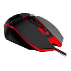 Raton krom kalax gaming optico 800-3200 dpi 7 botones colores led