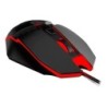 Raton krom kalax gaming optico 800-3200 dpi 7 botones colores led