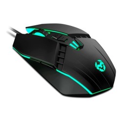 Raton krom kalax gaming optico 800-3200 dpi 7 botones colores led
