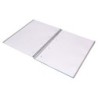 Cuaderno espiral a4 micro antartik dots tapa forrada 80h 90 gr rayado puntos 1 banda 4 taladros celeste