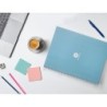 Cuaderno espiral a4 micro antartik dots tapa forrada 80h 90 gr rayado puntos 1 banda 4 taladros celeste