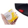 Etiqueta avery ondulada blanca permanente 26x16 mm para etiquetadora pl21/18 caja de 10 rollos de 1200 etiqietas