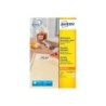 Etiqueta adhesiva avery blanca removible laser ink-jet fotocopiadora 63,5x29,6 mm caja de 675 unidades