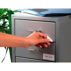 Etiqueta adhesiva avery blanca removible laser ink-jet fotocopiadora 63,5x29,6 mm caja de 675 unidades