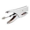 Grapadora petrus de tenaza 222 metalica cromada capacidad de grapado 40 hojas usa grapas 22/6-8 y 24/6-8