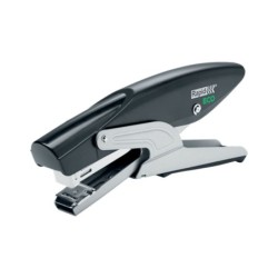 Grapadora rapid de tenaza eco plastico reciclado 100% capacidad de grapado 20 hojas usa grapas 24/6 y 26/6 color