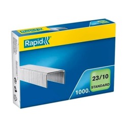 Grapas rapid 23/10 mm galvanizada caja de 1000 unidades