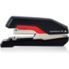 Grapadora rapid supreme s50 plastico capacidad de grapado 50 hojas usa grapas 24/6-8 y 26/6-8 color negro/rojo