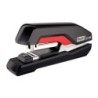 Grapadora rapid s27 fullstrip plastico capacidad de grapado 30 hojas usa grapas 24/6 y 26/6 color negro/rojo