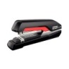 Grapadora rapid s17 fullstrip plastico capacidad de grapado 30 hojas usa grapas 24/6 y 26/6 color negro/rojo