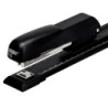 Grapadora rapid e15 metalica brazo largo capacidad 20 hojas usa grapas 24/6 y 26/26 color negro