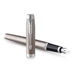 Juego parker im essential acero ct boligrafo  pluma