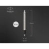 Juego parker im essential acero ct boligrafo  pluma